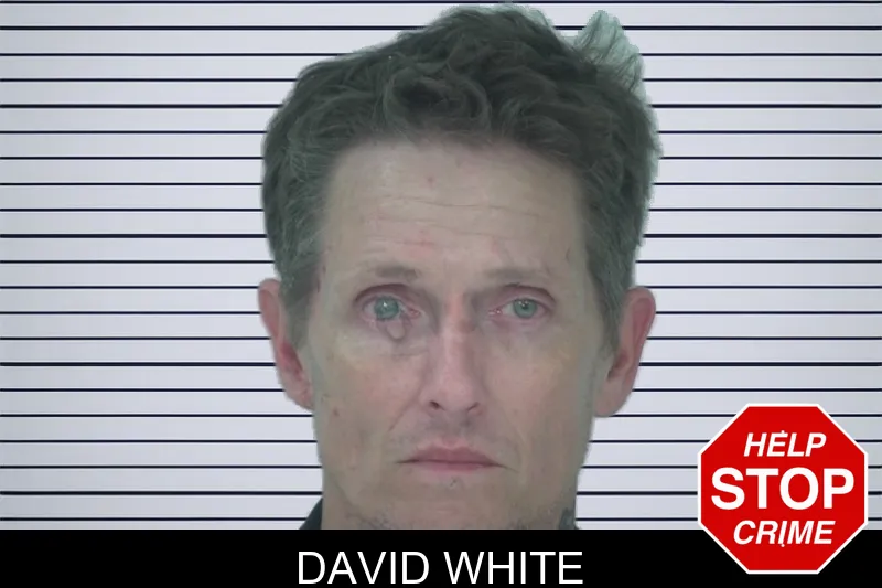 David White mugshot