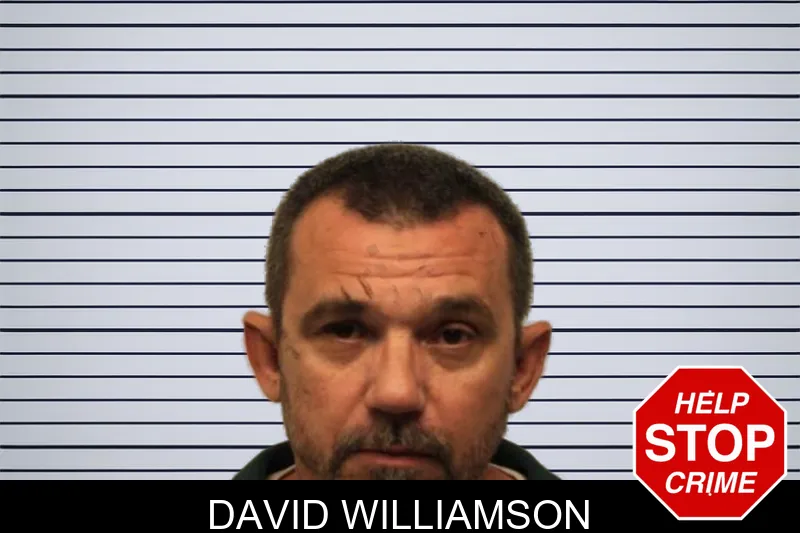 David Williamson mugshot