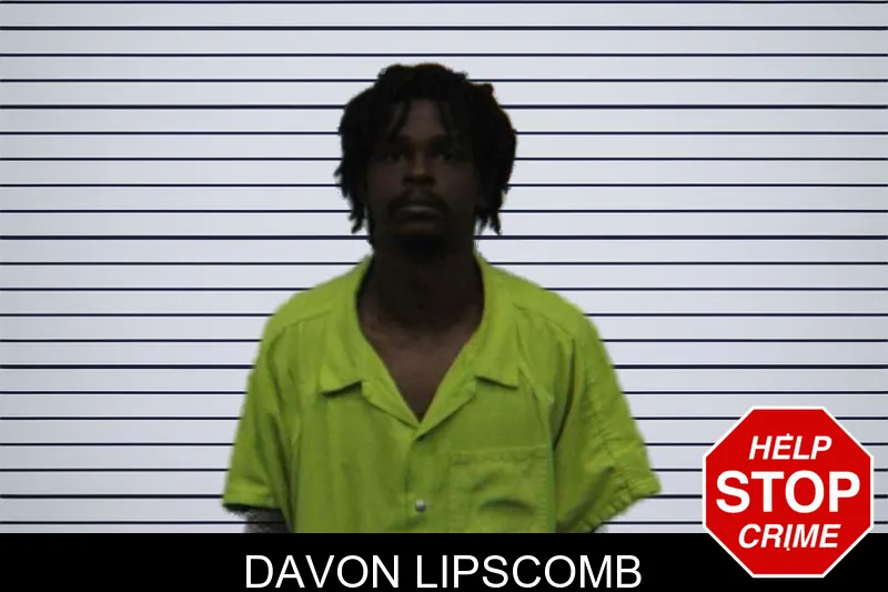 Davon Lipscomb mugshot