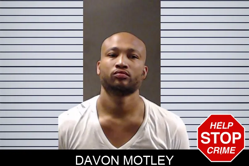Davon Motley mugshot