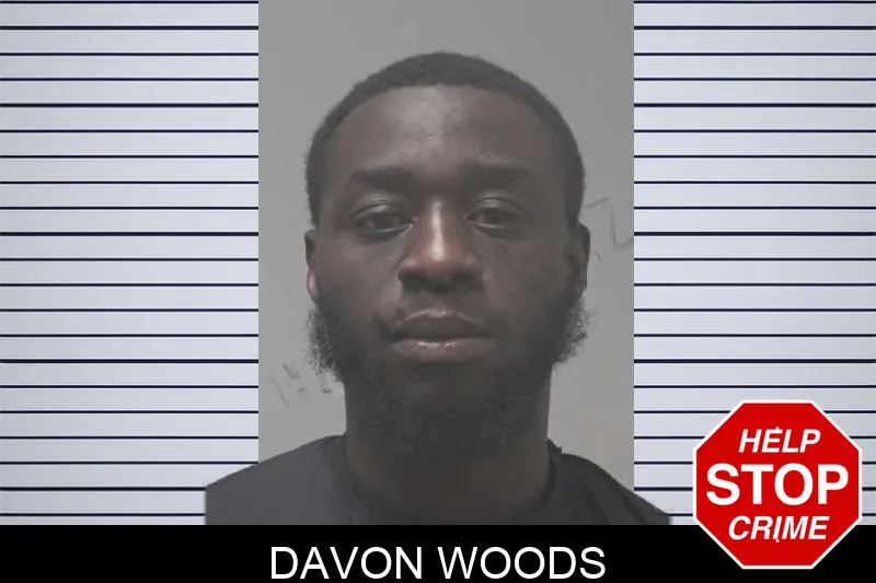 Davon Woods mugshot