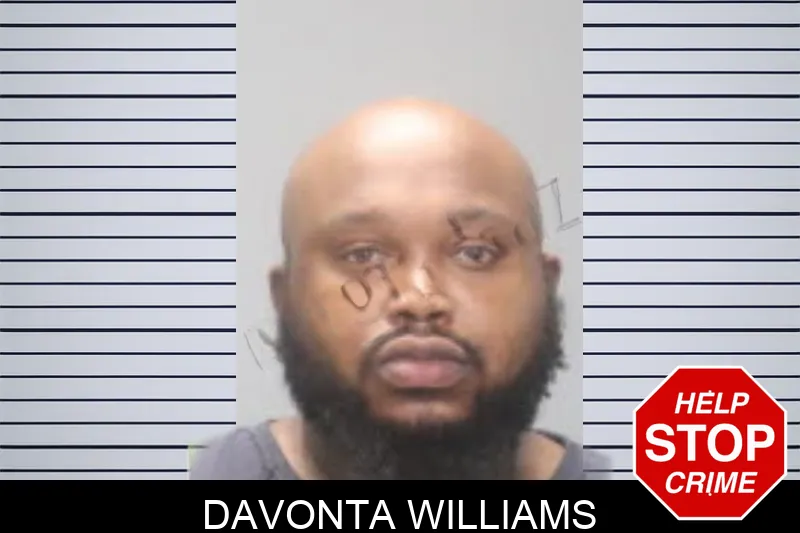 Davonta Williams mugshot