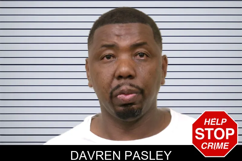 Davren Pasley mugshot