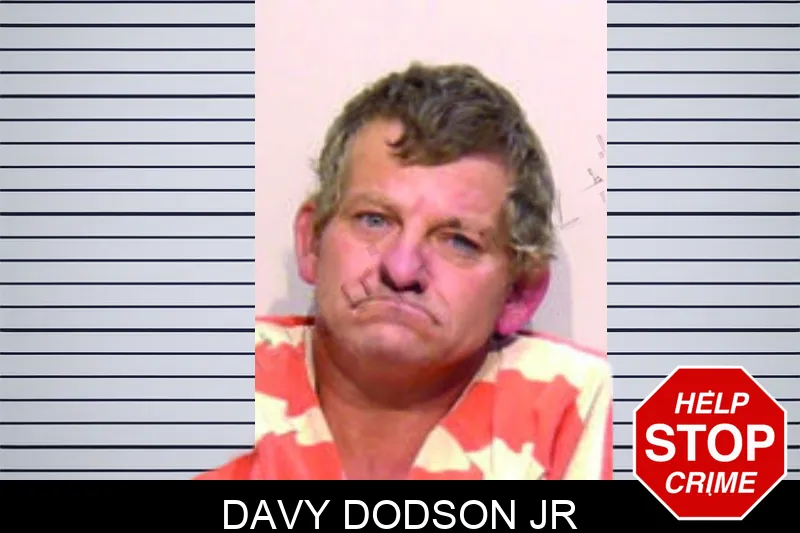 Davy Dodson Jr mugshot