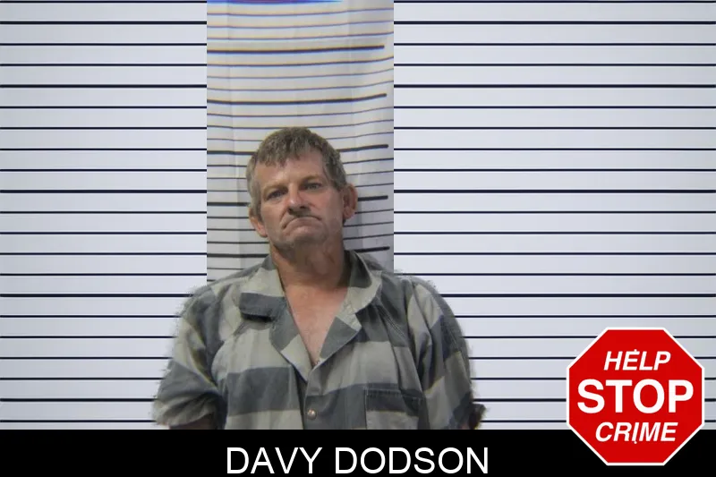 Davy Dodson mugshot