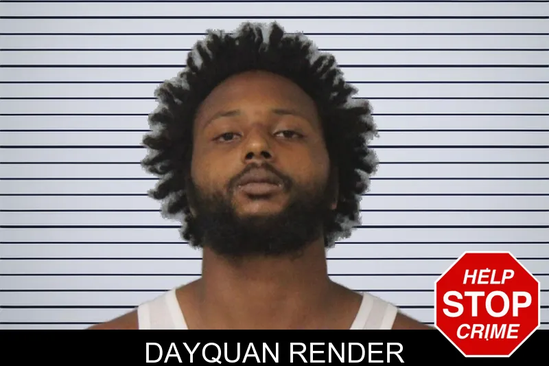 Dayquan Render mugshot – Mcintosh County , Georgia Dayquan Render mugshot