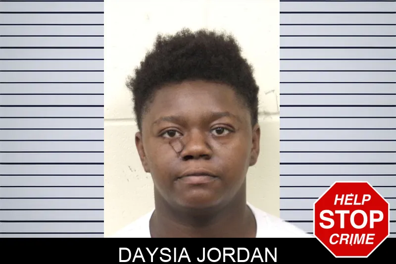 Daysia Jordan mugshot