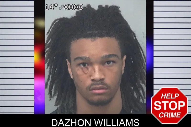 Dazhon Williams mugshot