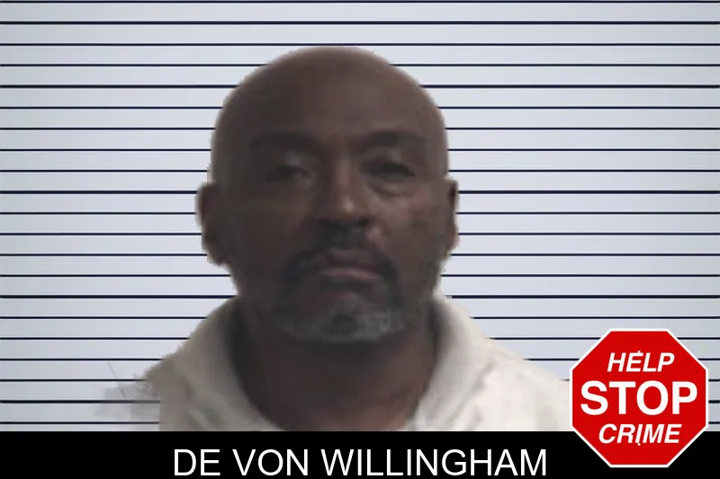 De Von Willingham mugshot
