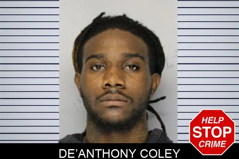 De’Anthony Coley mugshot – Dawson County , Georgia De’Anthony Coley