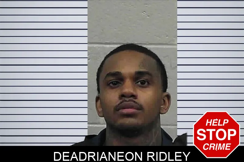 Deadrianeon Ridley mugshot