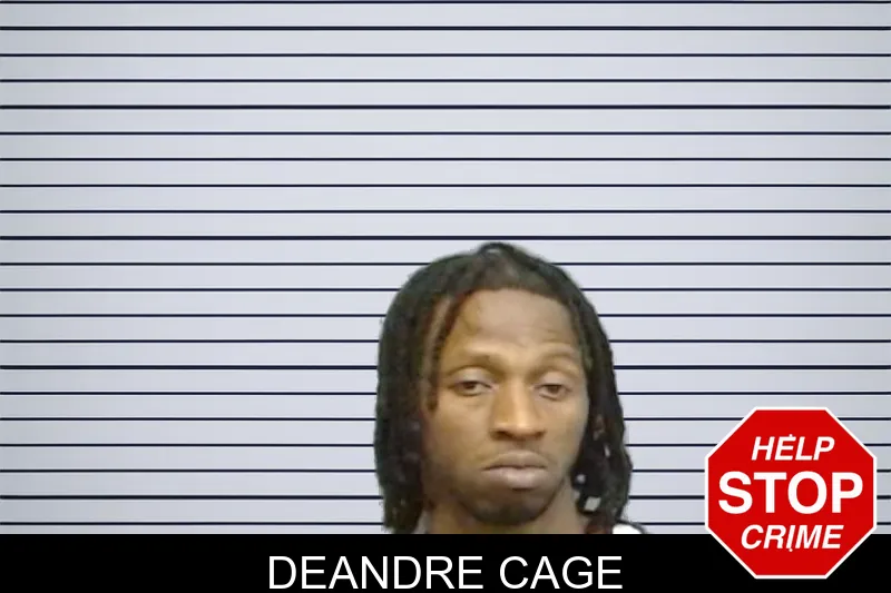 Deandre Cage mugshot