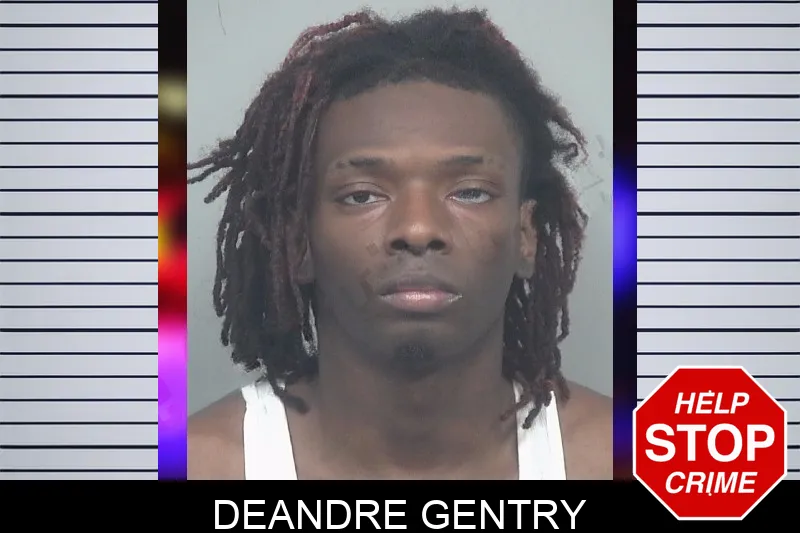 Deandre Gentry mugshot