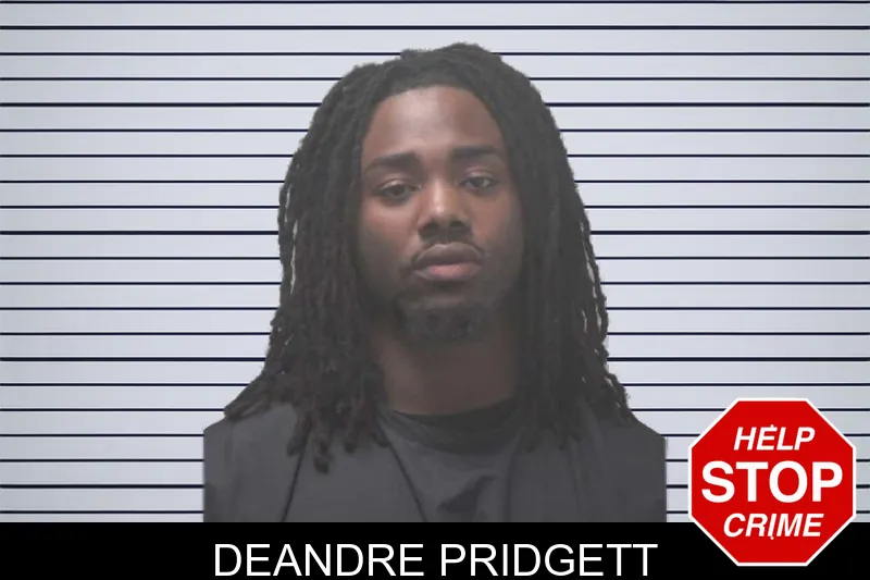 Deandre Pridgett mugshot