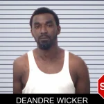 Deandre Wicker mugshot