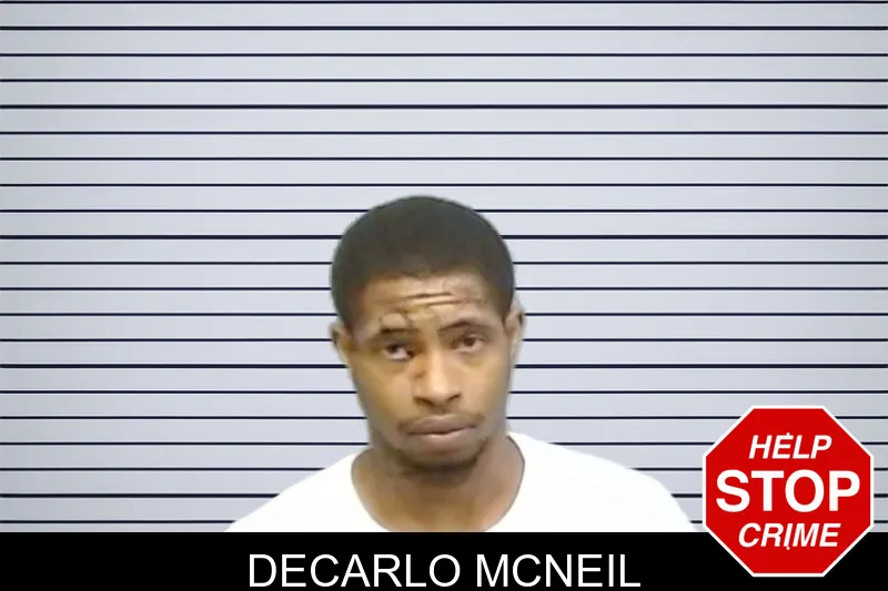 Decarlo McNeil mugshot