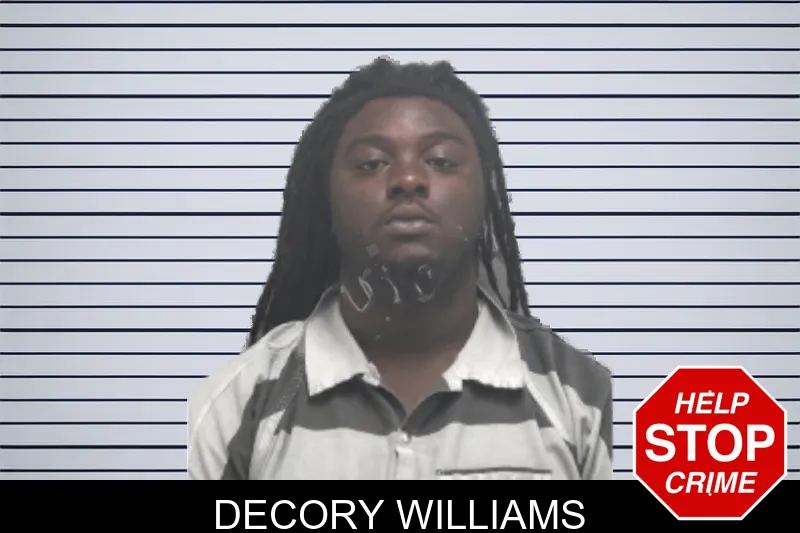 Decory Williams mugshot