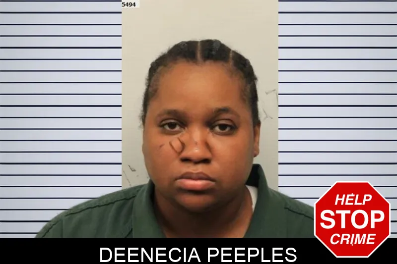 Deenecia Peeples mugshot