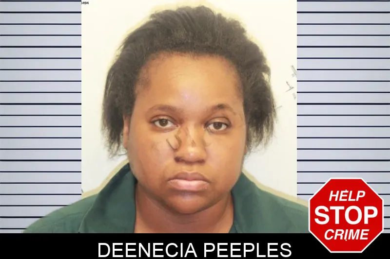 Deenecia Peeples mugshot – Chatham County , Georgia Deenecia Peeples mugshot