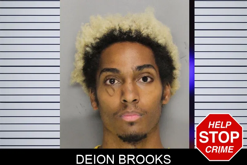 Deion Brooks mugshot