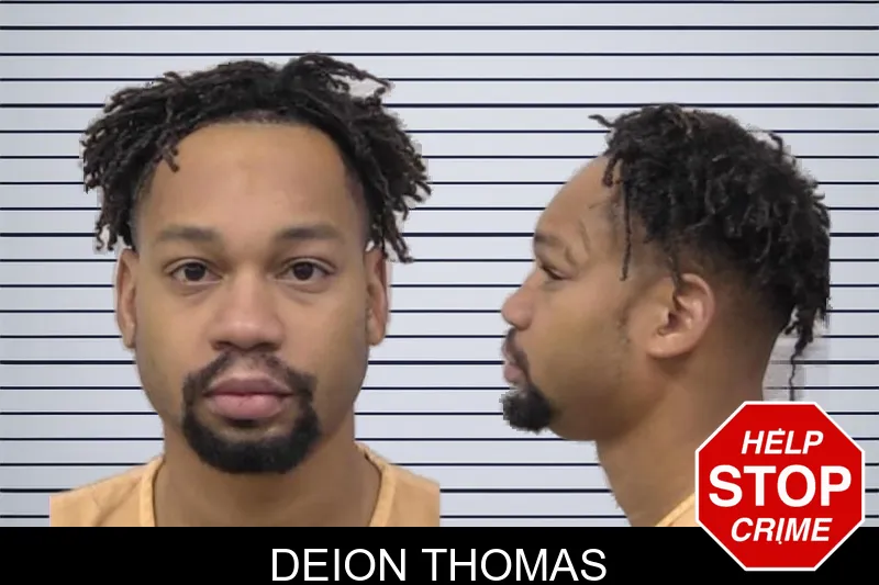 Deion Thomas mugshot