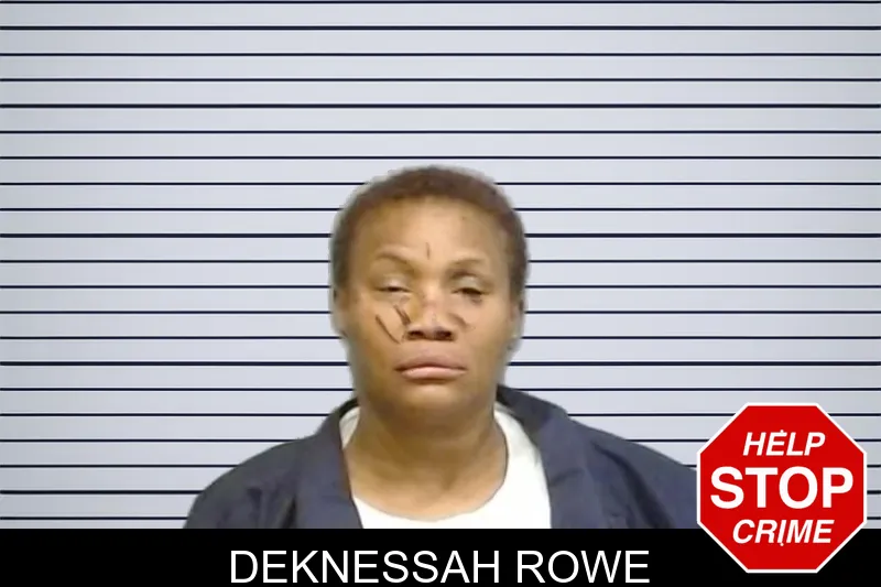 Deknessah Rowe mugshot
