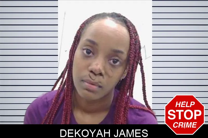 Dekoyah James mugshot