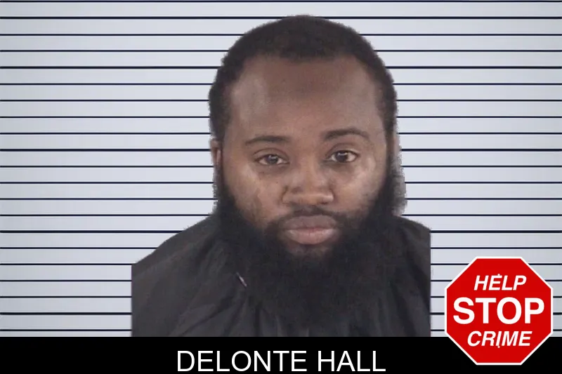 Delonte Hall mugshot
