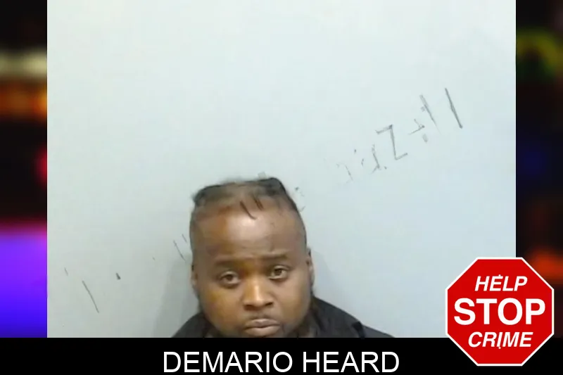 Demario Heard mugshot