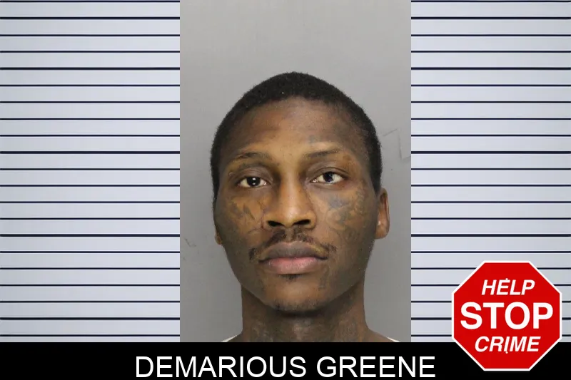 Demarious Greene mugshot