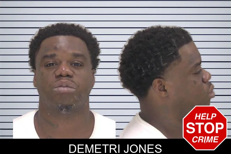 Demetri Jones mugshot