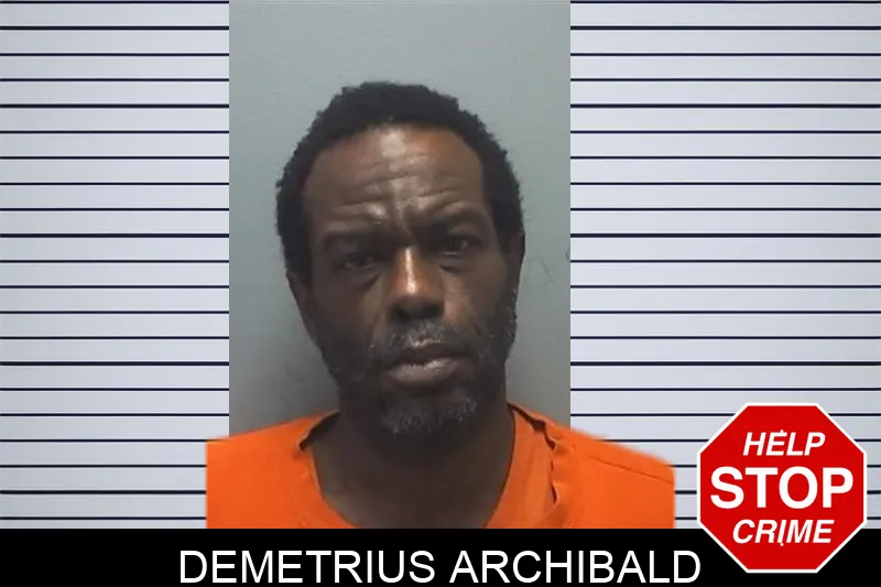 Demetrius Archibald mugshot