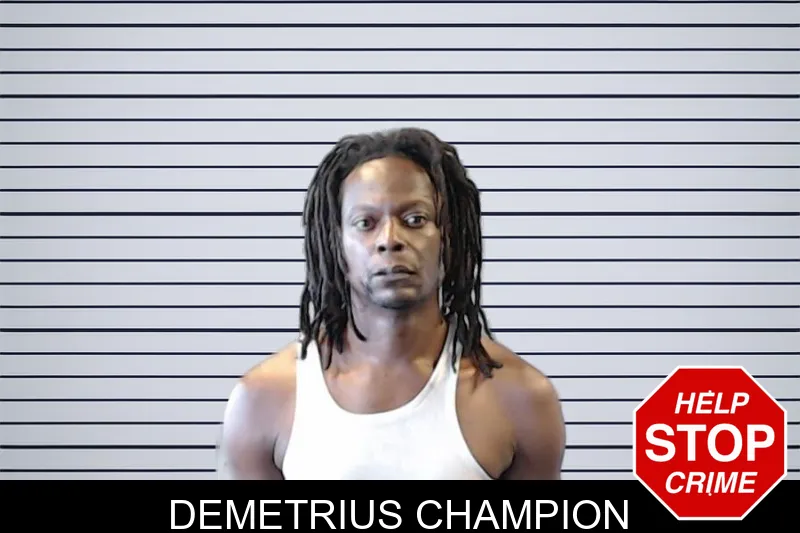 Demetrius Champion mugshot