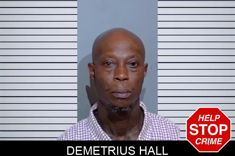 Demetrius Hall mugshot