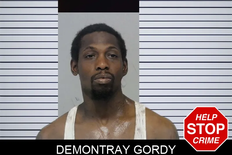 Demontray Gordy mugshot