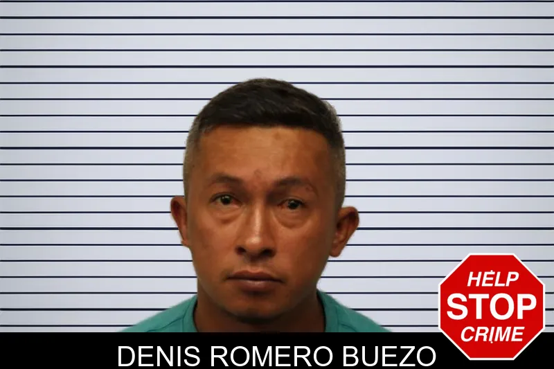 Denis Romero Buezo mugshot