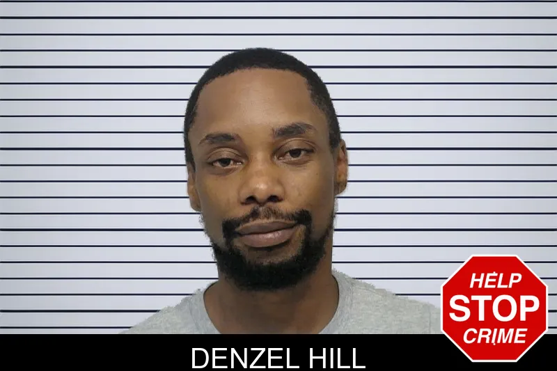 Denzel Hill mugshot