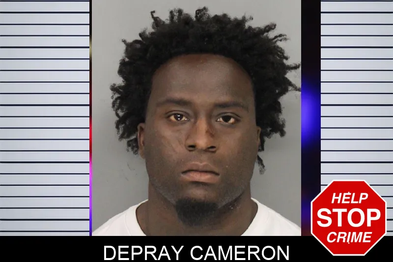 Depray Cameron mugshot – Cobb County , Georgia Depray Cameron mugshot