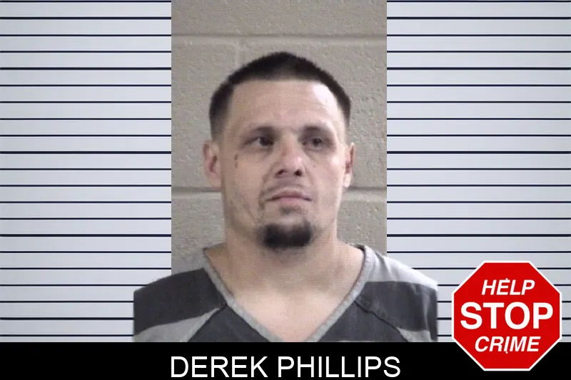 Derek Phillips mugshot