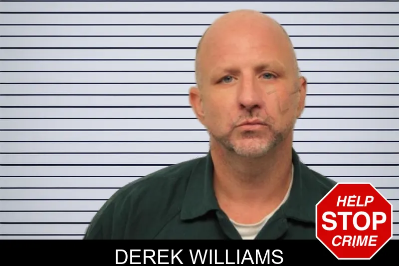 Derek Williams mugshot