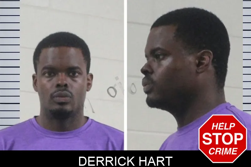 Derrick Hart mugshot