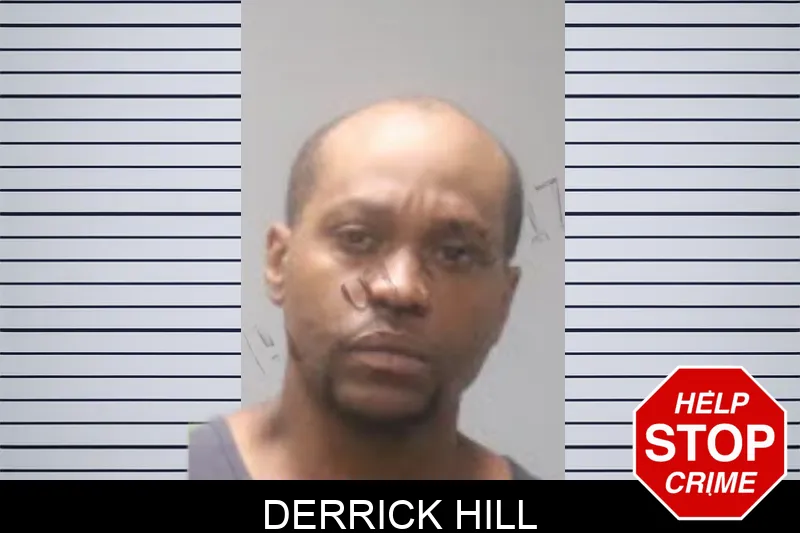 Derrick Hill mugshot