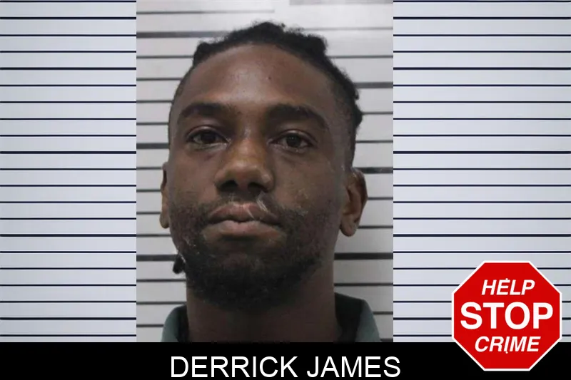 Derrick James mugshot