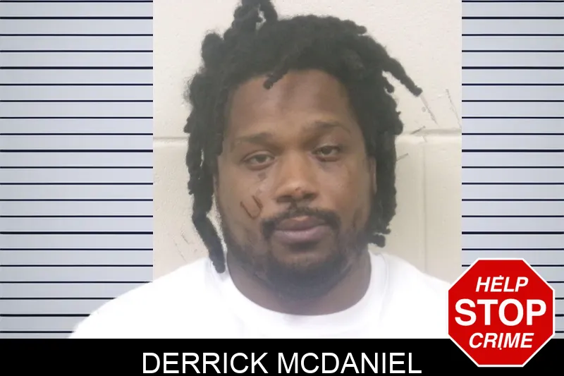 Derrick McDaniel mugshot