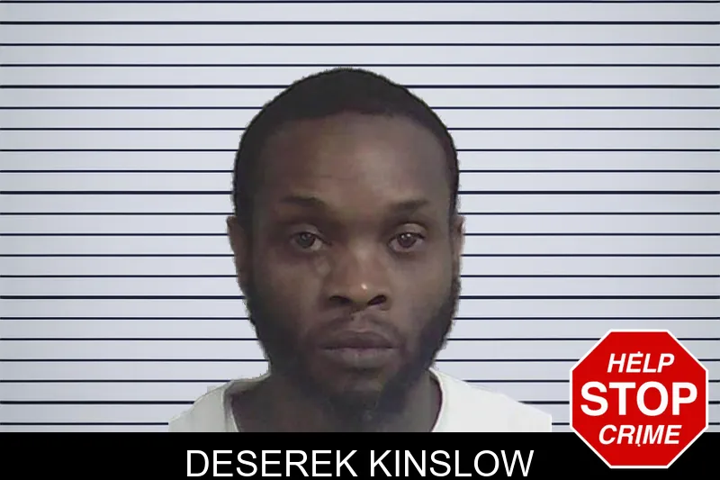 Deserek Kinslow mugshot