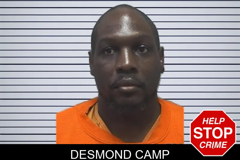 Desmond Camp mugshot