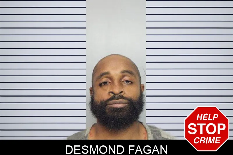 Desmond Fagan mugshot