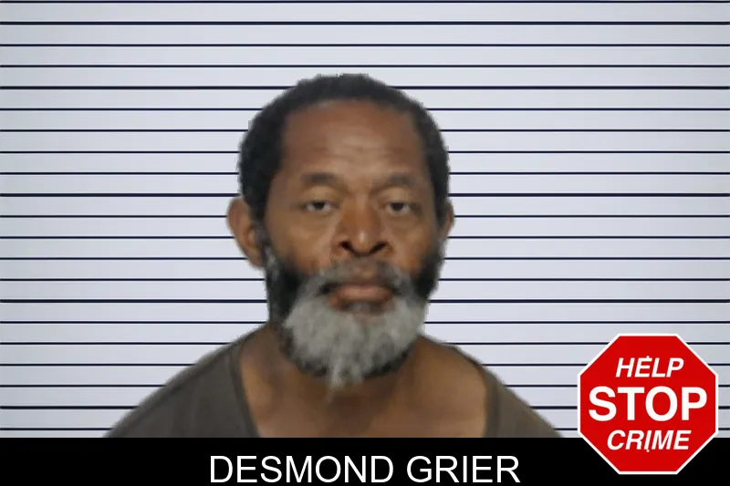 Desmond Grier mugshot