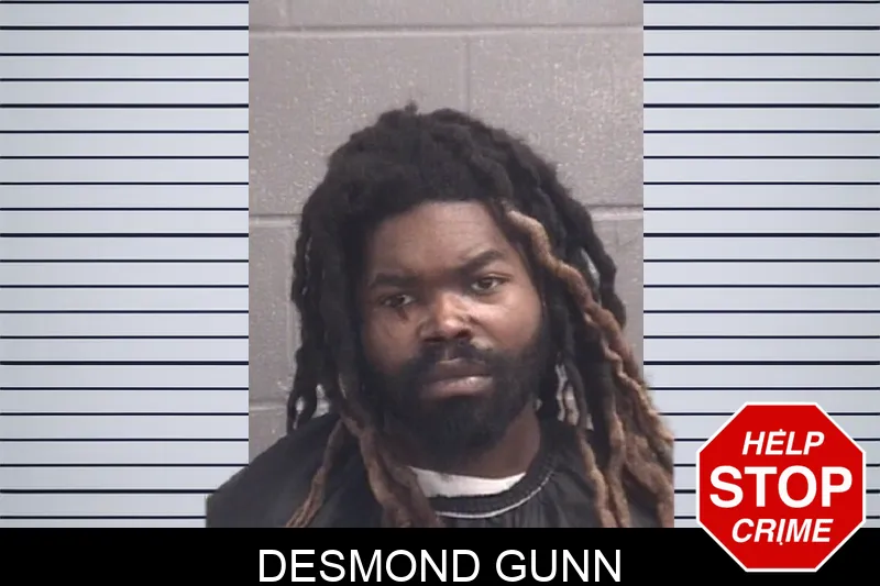 Desmond Gunn mugshot