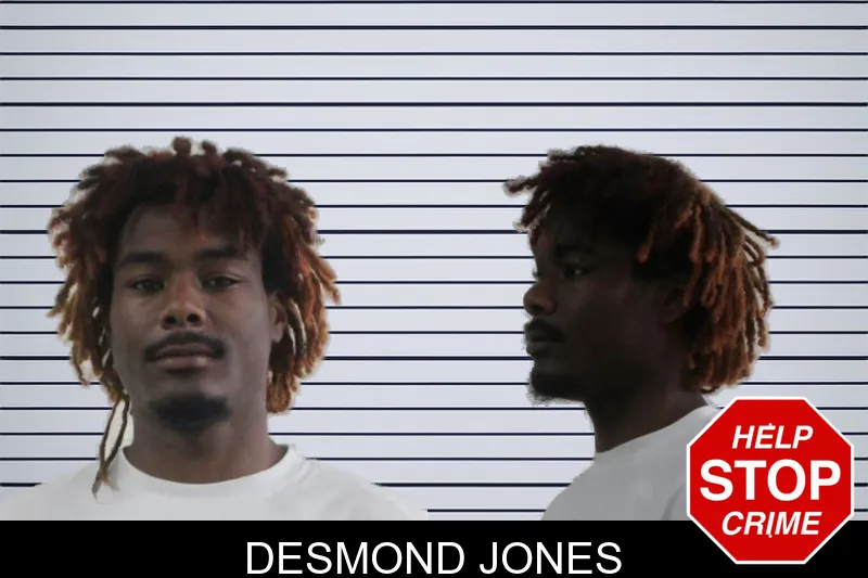 Desmond Jones mugshot
